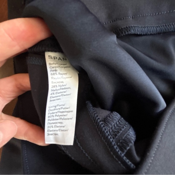 Spanx | The Perfect Pant, Ankle Backseam Skinny in Classic Navy - Picture 11 of 12